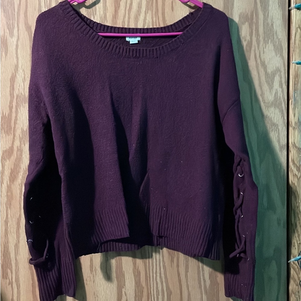 Purple Garage sweater